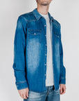 Camicia Jeans Western Gianni Lupo Art. GL6533Q