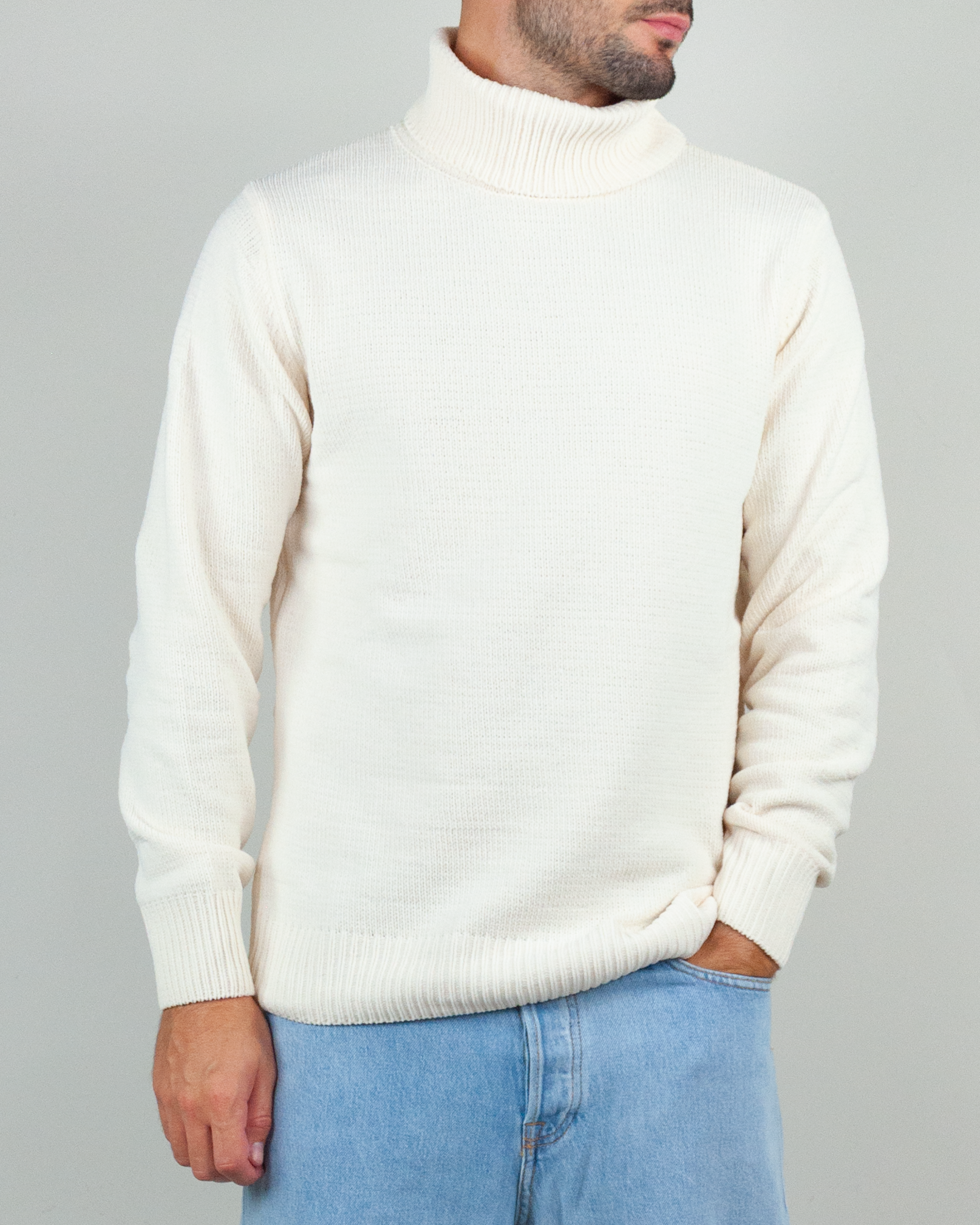 Maglia Ciniglia Collo alto Uomo Gianni Lupo Art. GL536S-F25