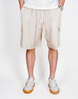 Bermuda con elastico in vita Over cargo in poliviscosa Uomo Imperial Art. D89793KSH6