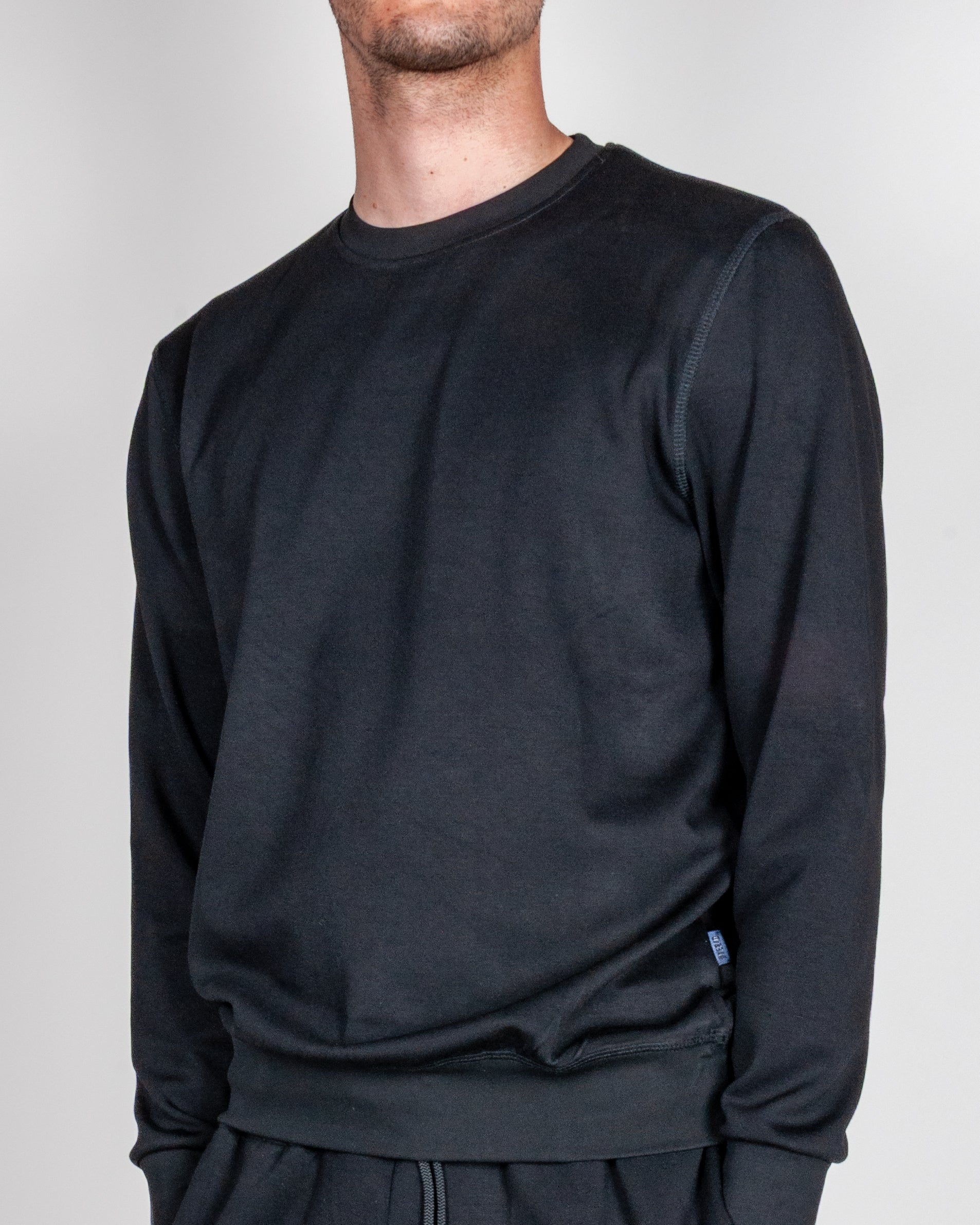 Felpa Girocollo tessuto tecnico leggero Over D Art. OC1S2S6F04