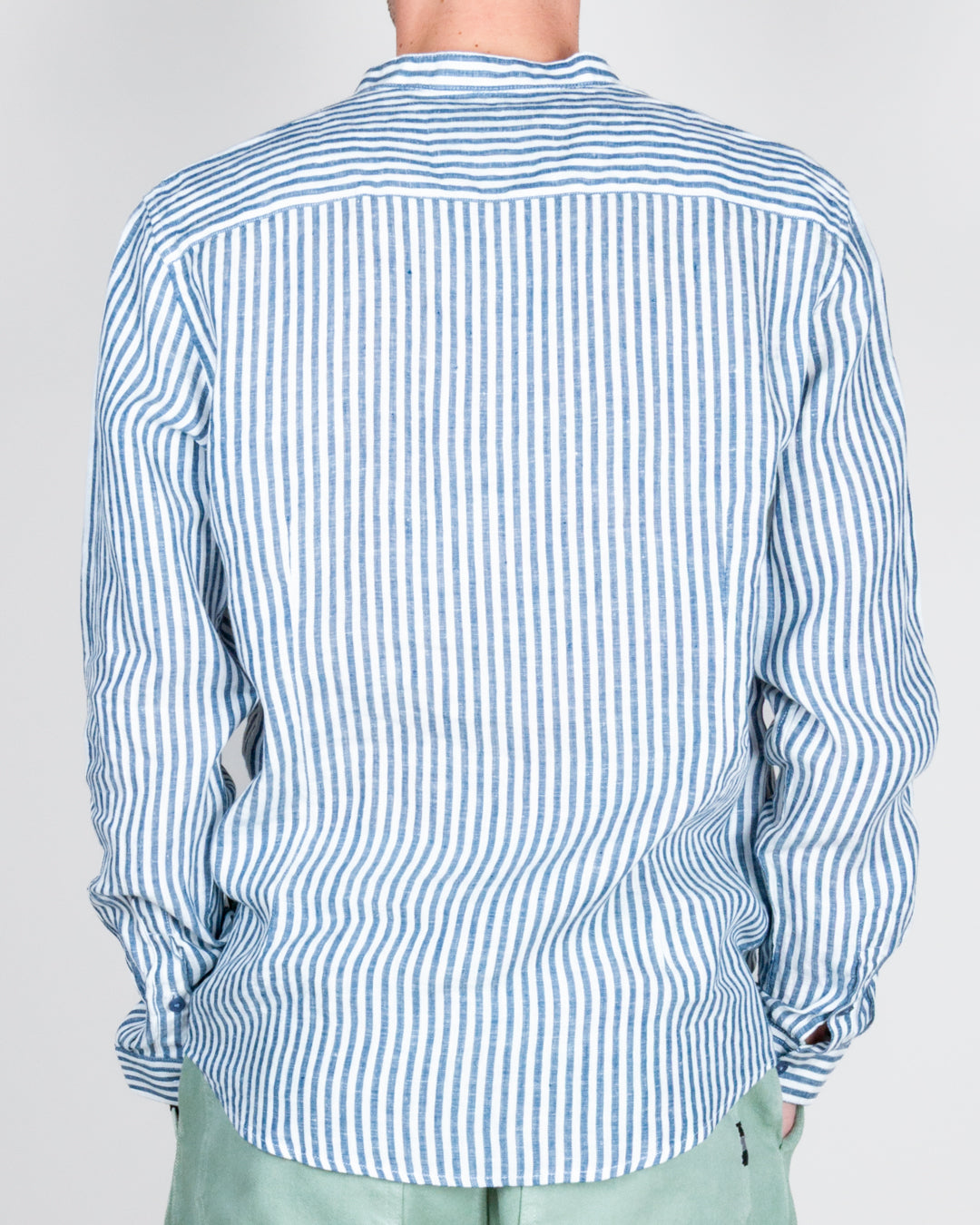 Camicia Riga Collo Coreana Gianni Lupo Art. GL7782S-S26