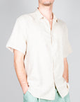 Camicia Manica Corta misto lino Uomo Gianni Lupo Art. GL138DA