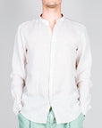 Camicia Riga Collo Coreana Gianni Lupo Art. GL7782S-S26