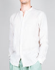 Camicia Riga Collo Coreana Gianni Lupo Art. GL7782S-S26