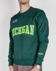 Felpa Superculture Girocollo Ricamo Michigan Art. A3031