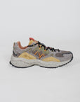 Sneakers Flower Mountain Art. YAMABUSHI - Sneakers in suede e tessuto tecnico Uomo Fango-Verde Acido