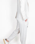 Abito in misto lino Bl11 Beige