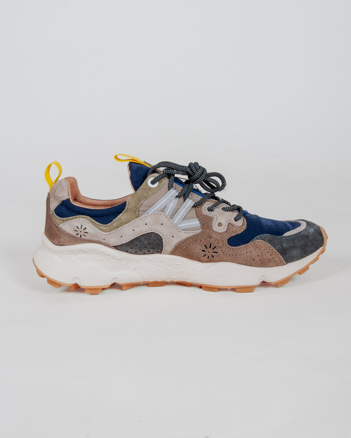 Sneakers Flower Mountain Art. YAMANO 3 MAN - Sneakers in suede e tessuto tecnico Uomo-Blu