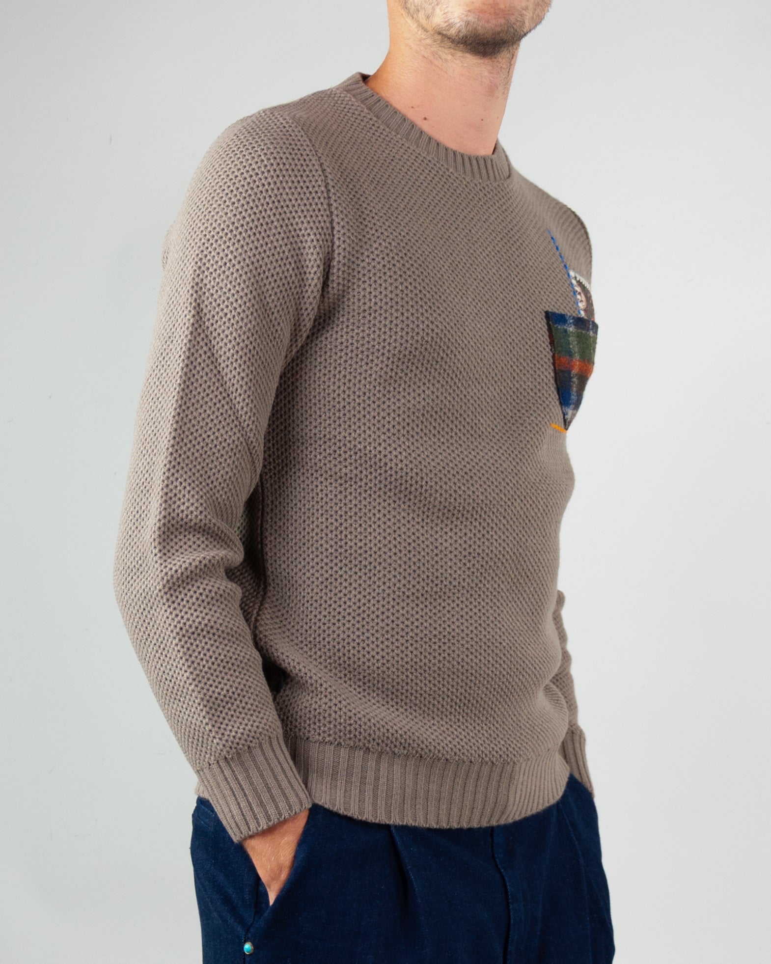 Maglia Occhio di pernice Patchwork V2 Art. MAOPE