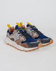 Sneakers Flower Mountain Art. YAMANO 3 MAN - Sneakers in suede e tessuto tecnico Uomo-Blu