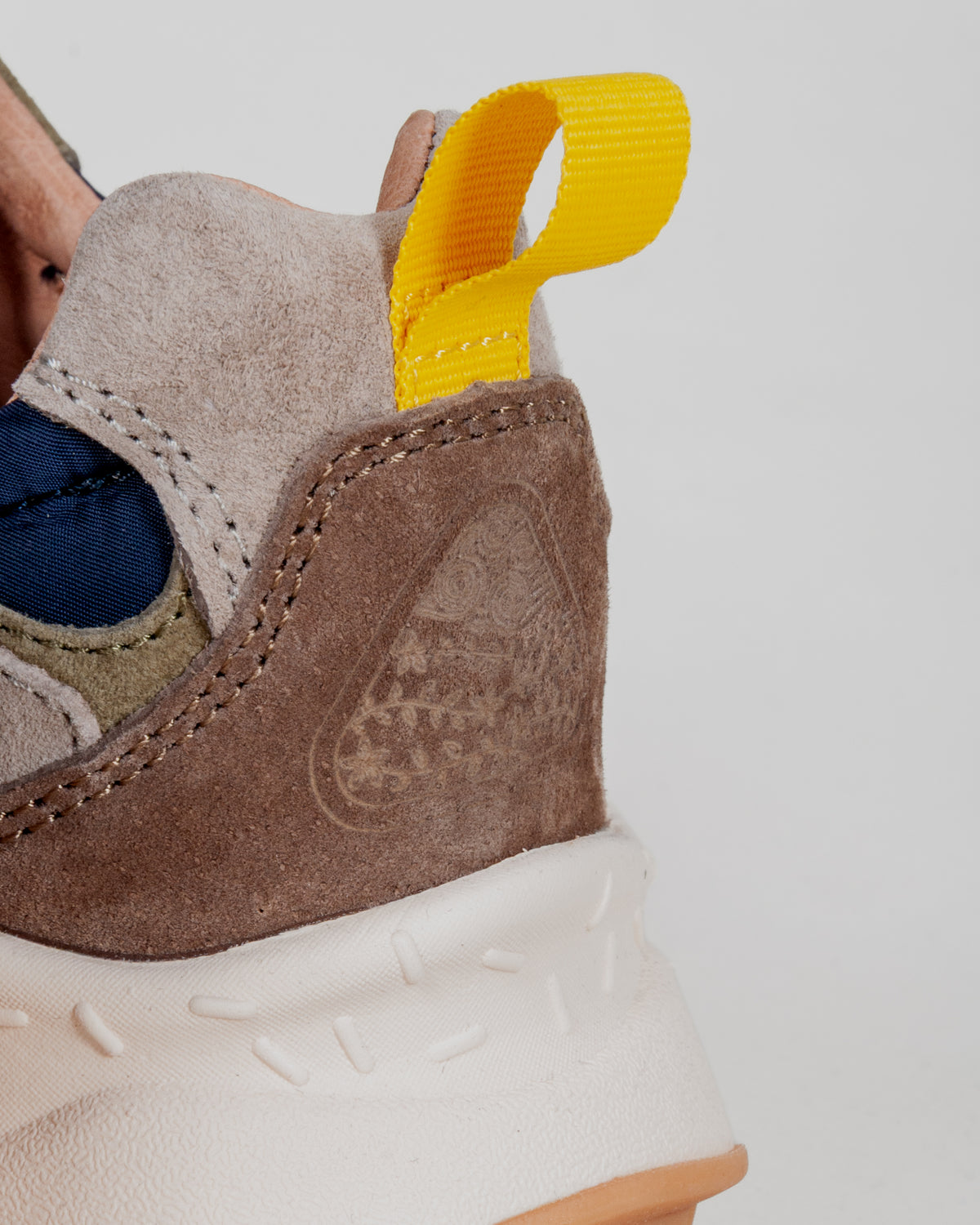 Sneakers Flower Mountain Art. YAMANO 3 MAN - Sneakers in suede e tessuto tecnico Uomo-Blu