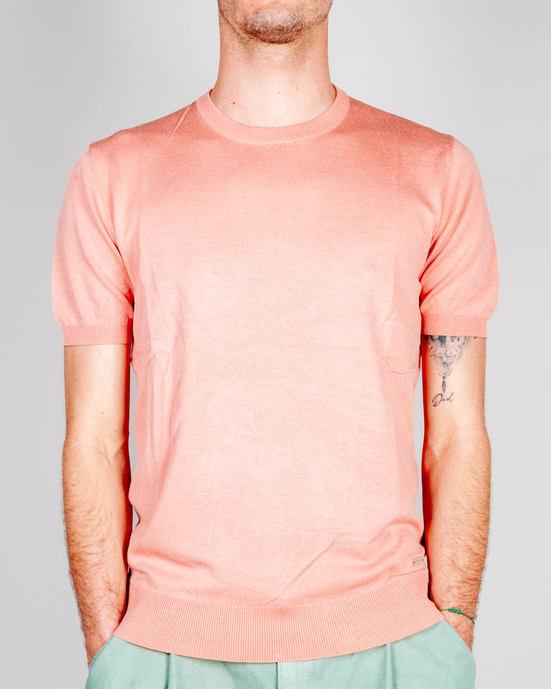 T-shirt filo manica corta Gianni Lupo Art. GL510S-S26