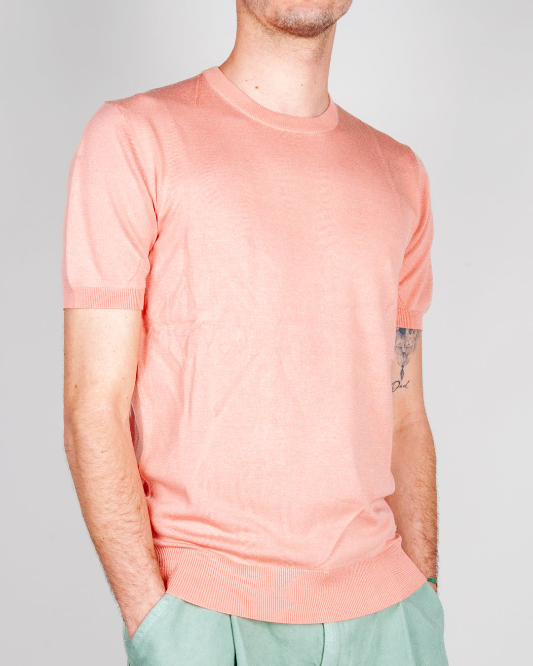 T-shirt filo manica corta Gianni Lupo Art. GL510S-S26