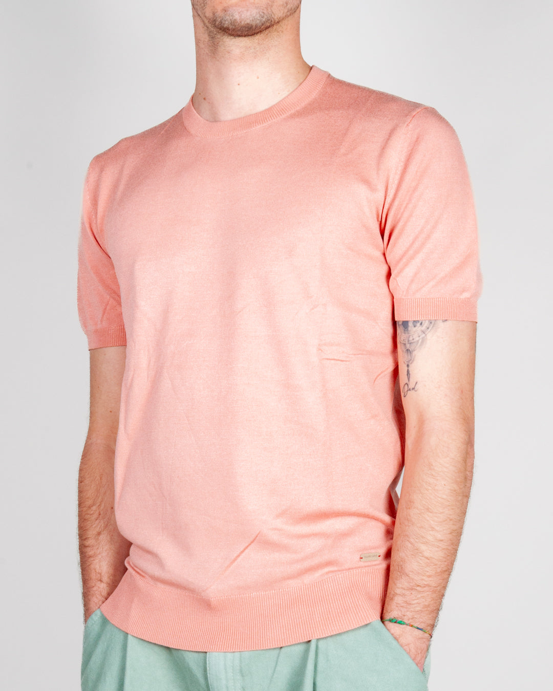 T-shirt filo manica corta Gianni Lupo Art. GL510S-S26