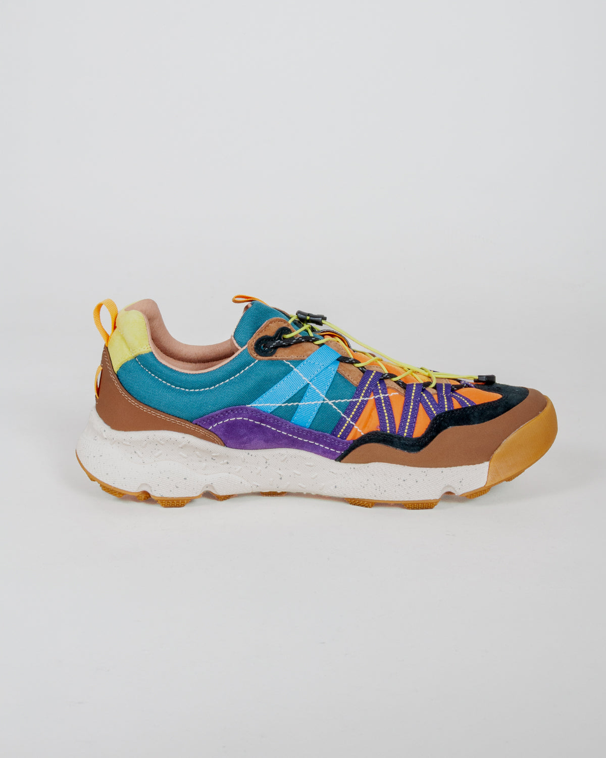Sneakers  Flower Mountain IWANO 2 in suede e tessuto tecnico - Arancio