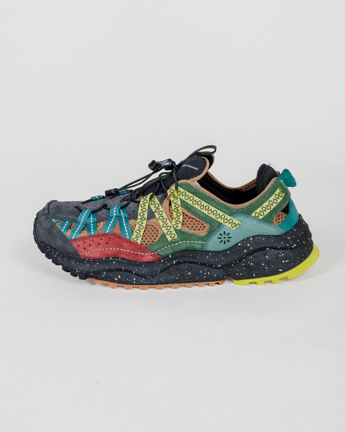Sneakers Flower Mountain KAZANA Flower Mountain in suede - Bordeaux