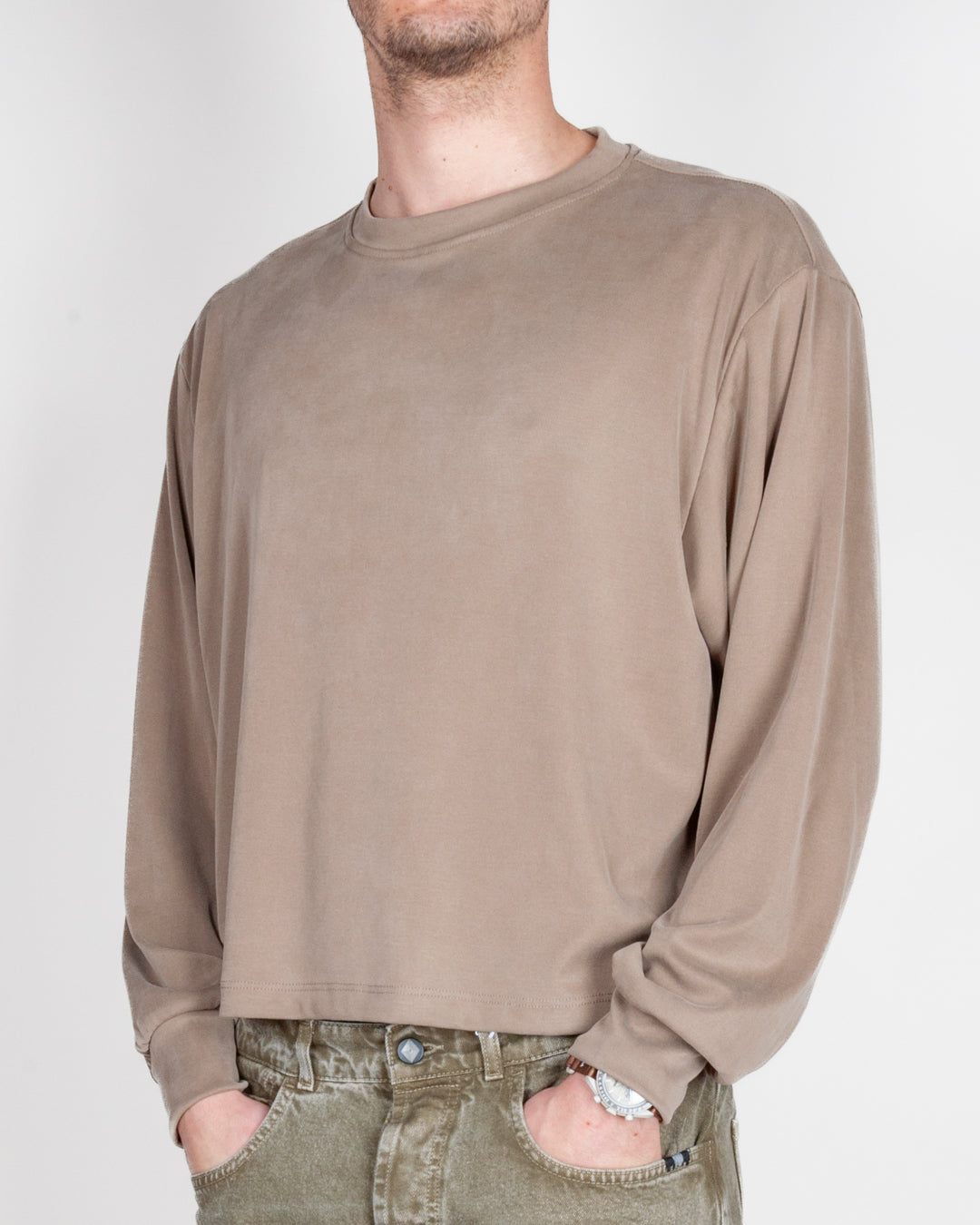 Felpa girocollo Viscosa Boxy fit Imperial Art. FI70LBS