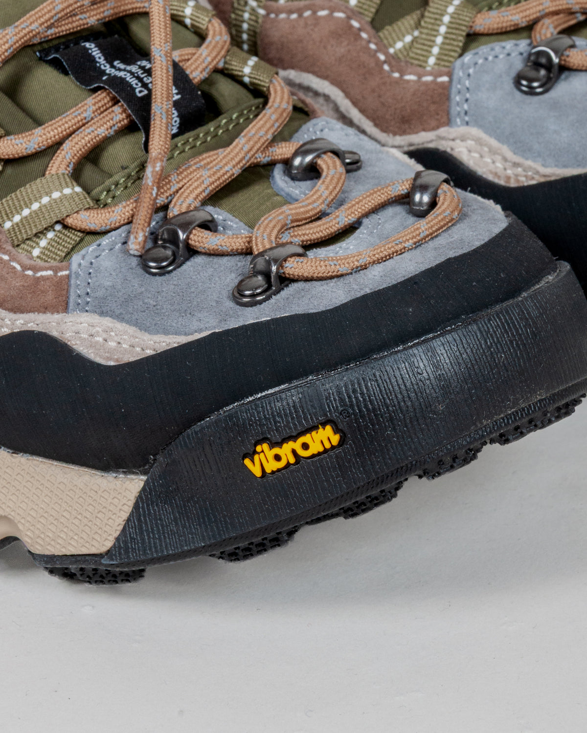 Sneakers alta Flower Mountain BANKEI  Flower Mountain in suede e tessuto tecnico - Verde Militare