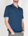 Polo manica corta in Lino Gianni lupo Art. GL35346