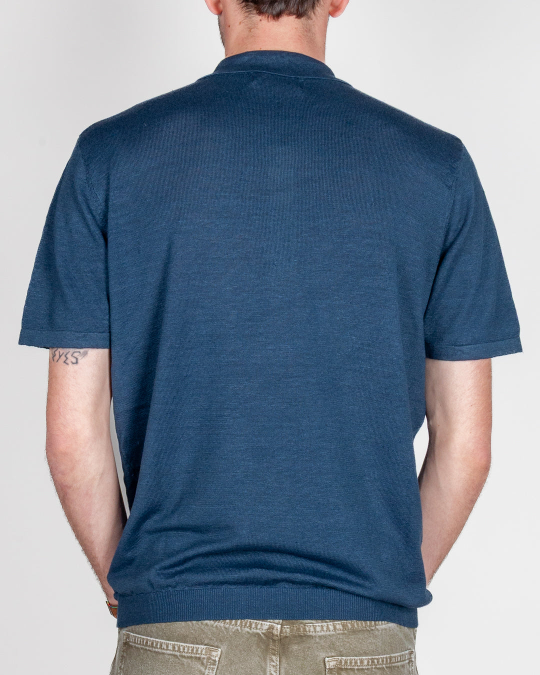 Polo manica corta in Lino Gianni lupo Art. GL35346