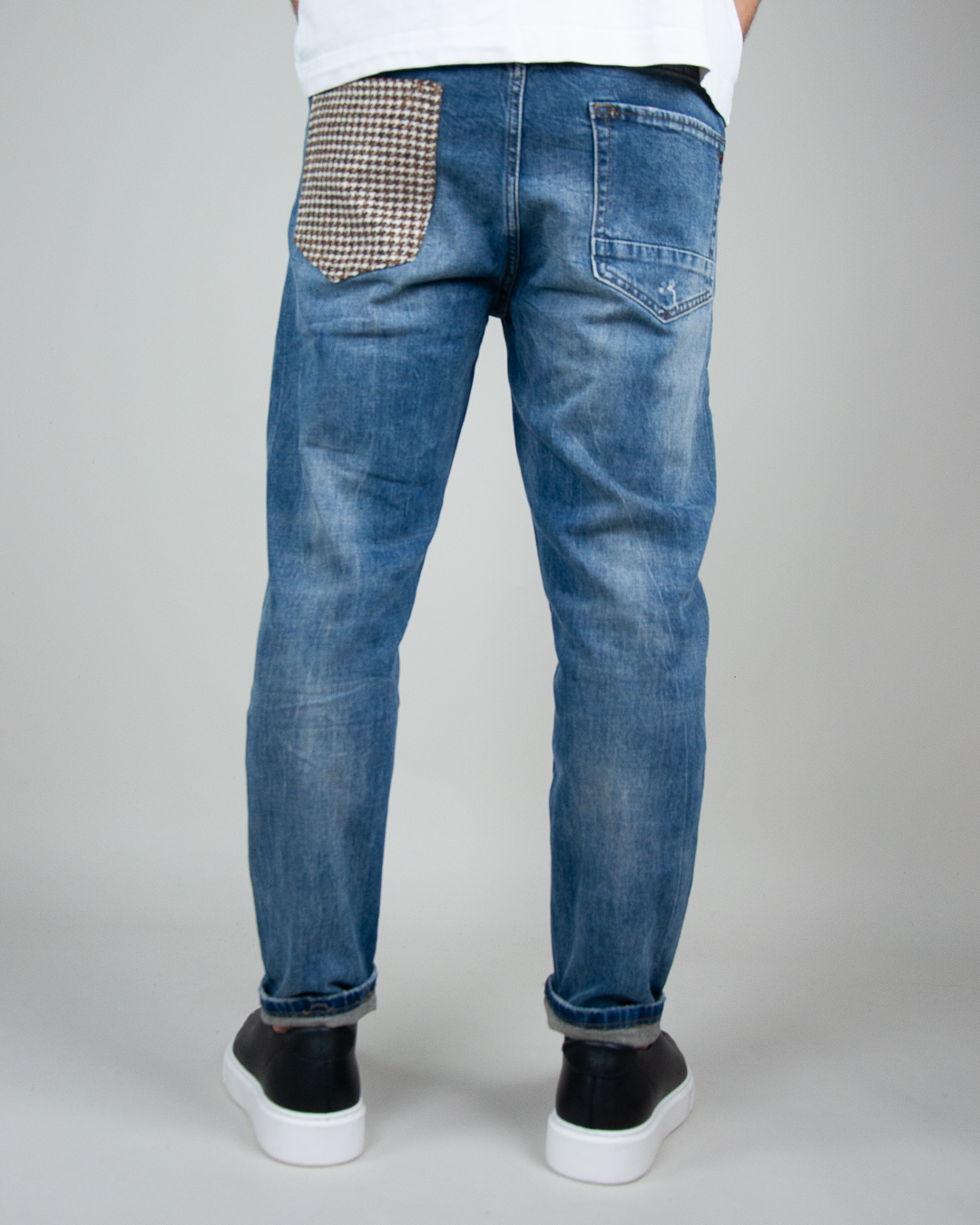 Jeans Carrot Fit Con rotture Gianni Lupo Art. GL6323Q - 1921 Store