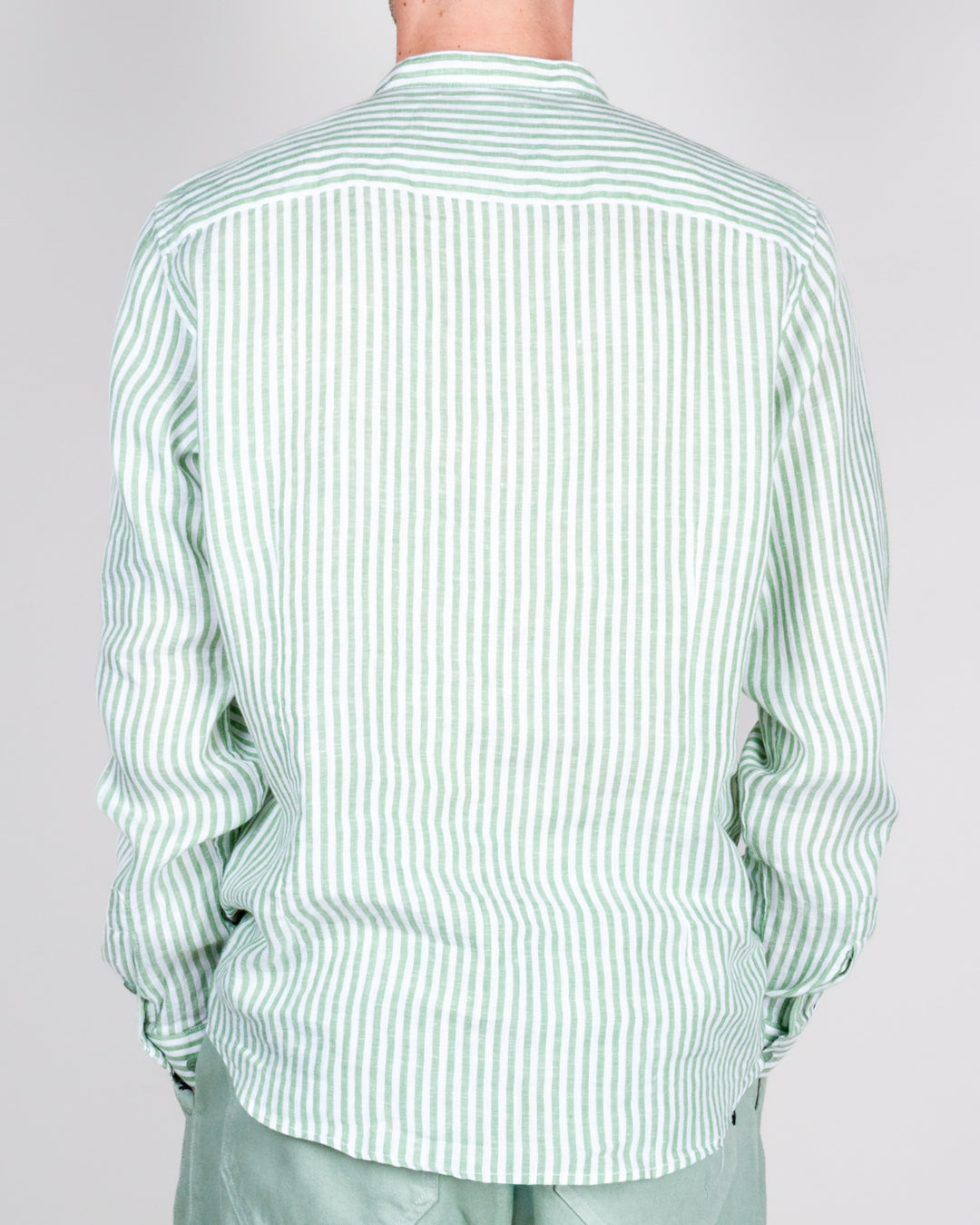 Camicia Riga Collo Coreana Gianni Lupo Art. GL7782S-S26