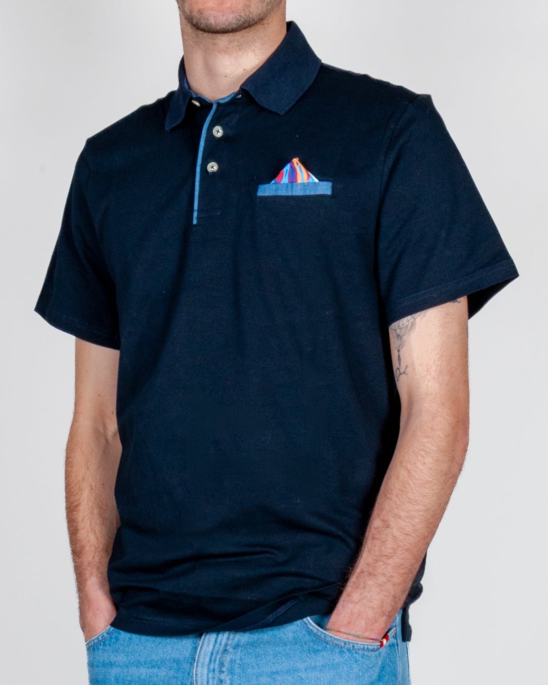 Polo Manica corta taschino fantasia V2 Art. POPRE