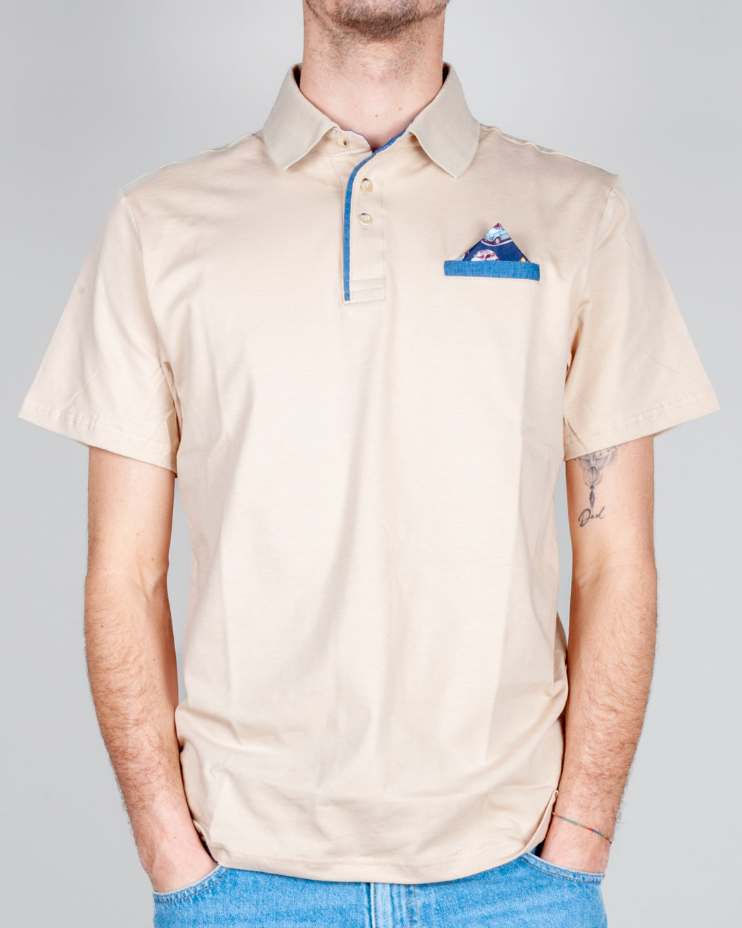 Polo Manica corta taschino fantasia V2 Art. POPRE