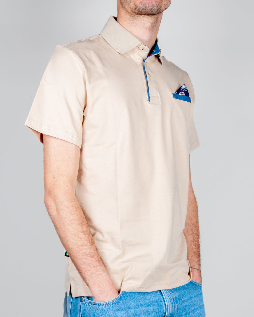 Polo Manica corta taschino fantasia V2 Art. POPRE