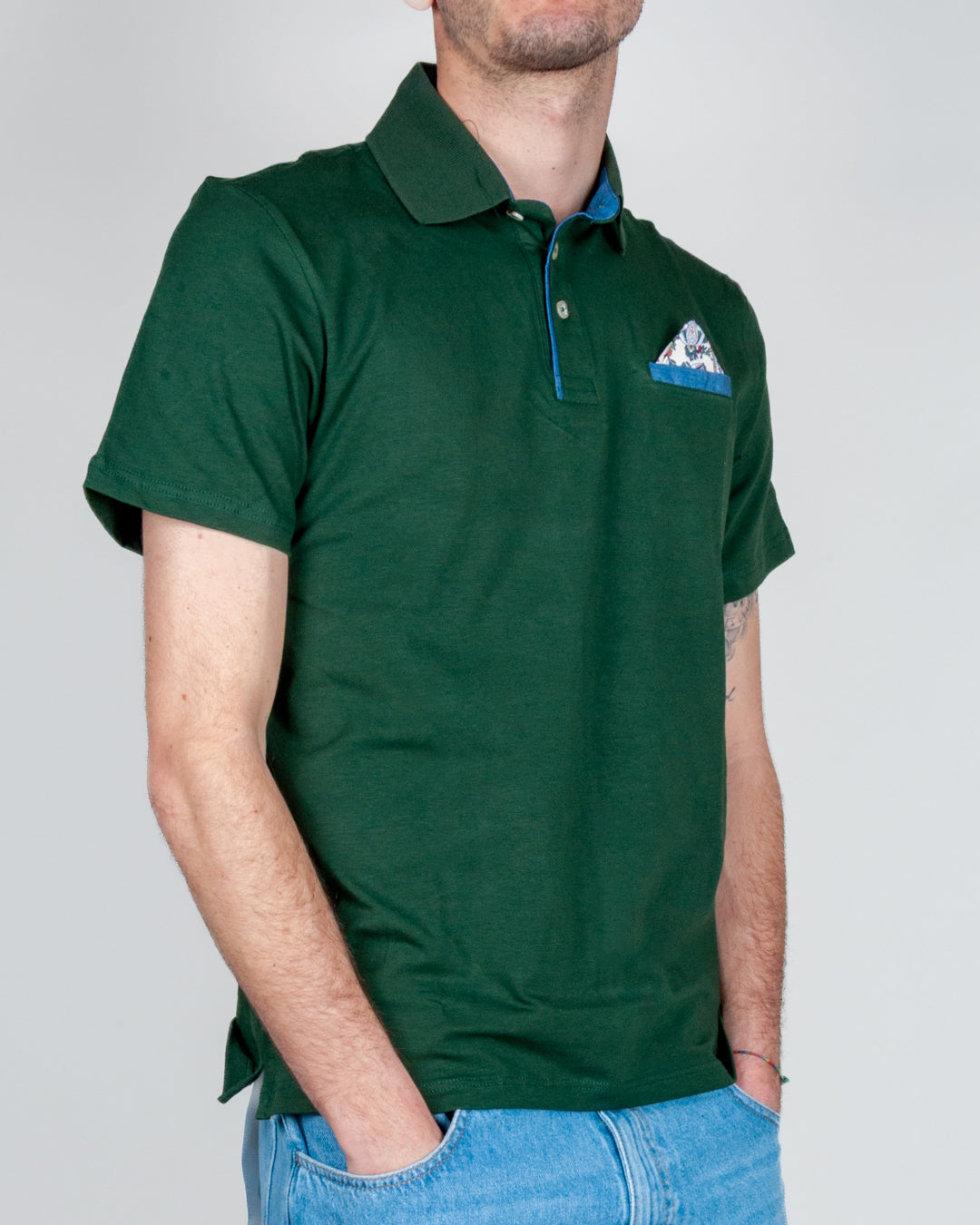 Polo Manica corta taschino fantasia V2 Art. POPRE