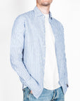 Camicia bastoncino in misto lino Philotinto Art. 26S02CA