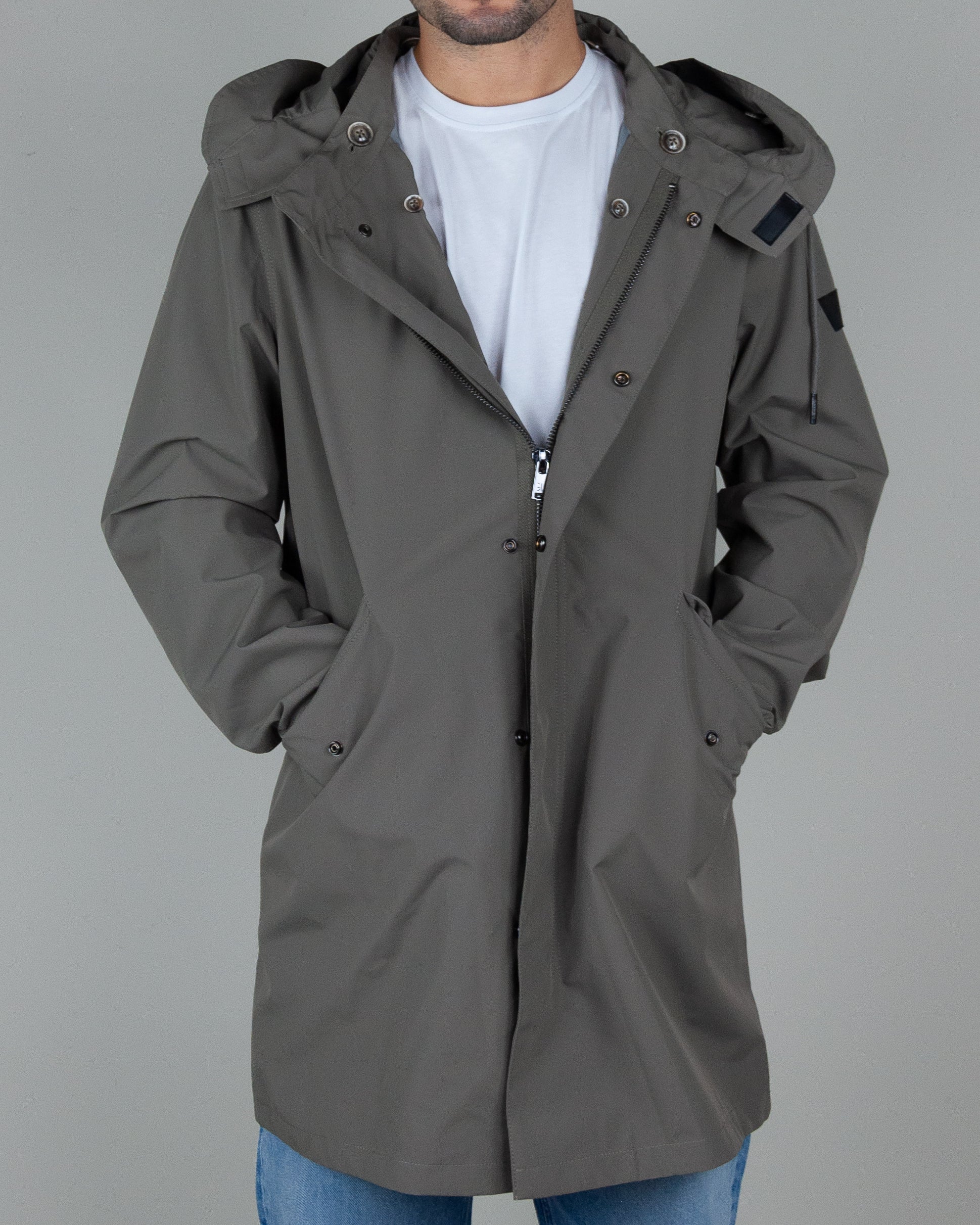 Parka Tecnico Gianni Lupo Art. GL9792 -frontale chiuso