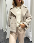 Cappotto Corto Cappuccio Motel Donna Art. 225031L