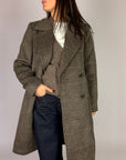 Cappotto Tenna Quadro Only Donna Art. 15374084
