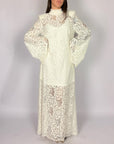Abito Lungo Pizzo Tensionein Donna Art. W26XA15