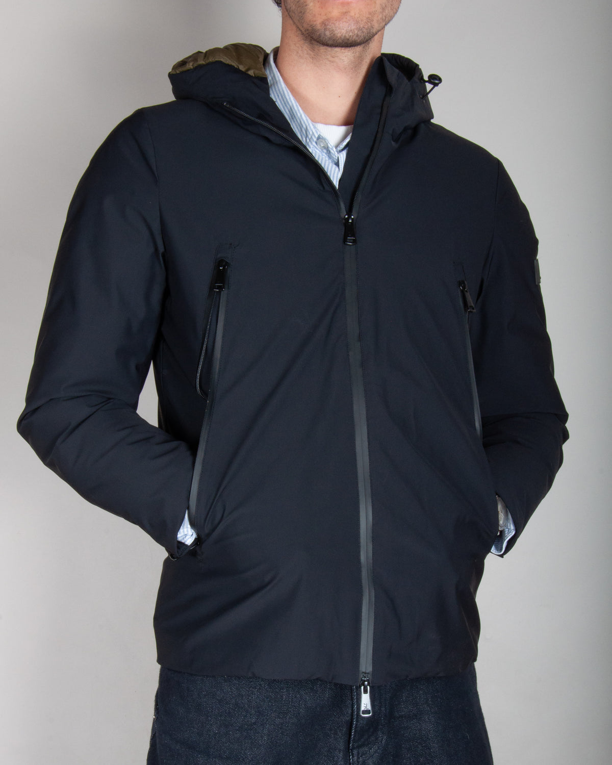 Giubbotto Tecnico con cappuccio Gianni Lupo Art. GL5069BD-F26
