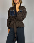 Giacca Full Zip con Cintura Tensionein Donna Art. 27B5502AI26