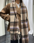 Sciarpa Quadro Susy Mix Donna Art. 9322RE