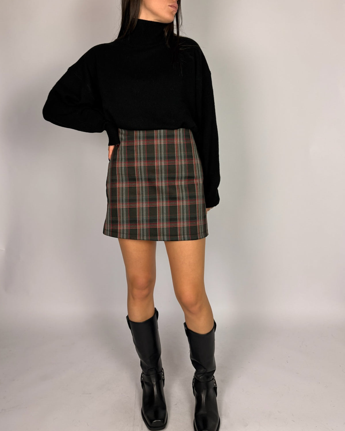 Minigonna Check Susy Mix Donna Art. 26661Q