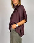 Blusa Oversize Collo Risvoltato Motel Donna Art. G467B22R