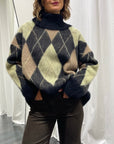 Maglione Rombi SOLOTRE Donna Art. M3F0057