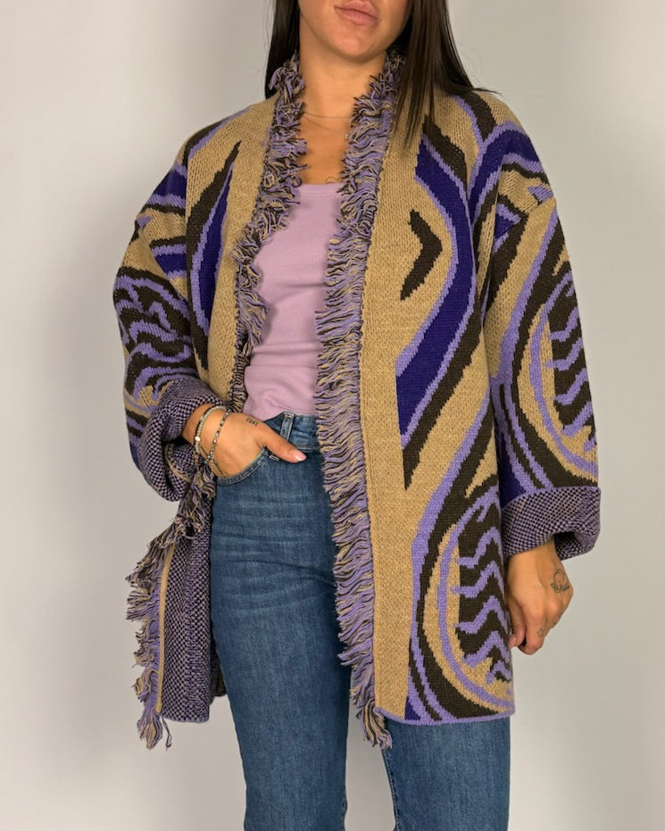 Cardigan Fantasia Tensionein Donna Art. W6HMG70A400
