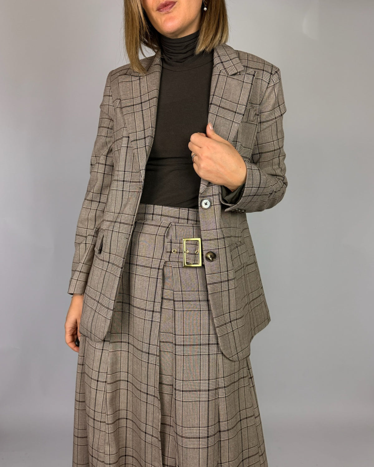 Giacca Check Susy Mix Donna Art. PP514T2F262