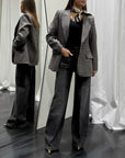 Giacca Check Susy Mix Donna Art. SM185A