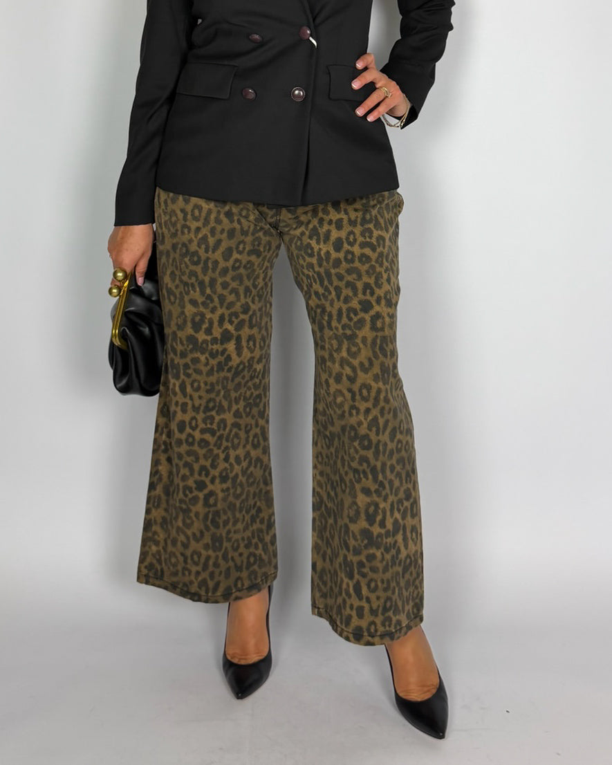 Pantalone Maculato Elastico Susy Mix Donna Art. ST3402