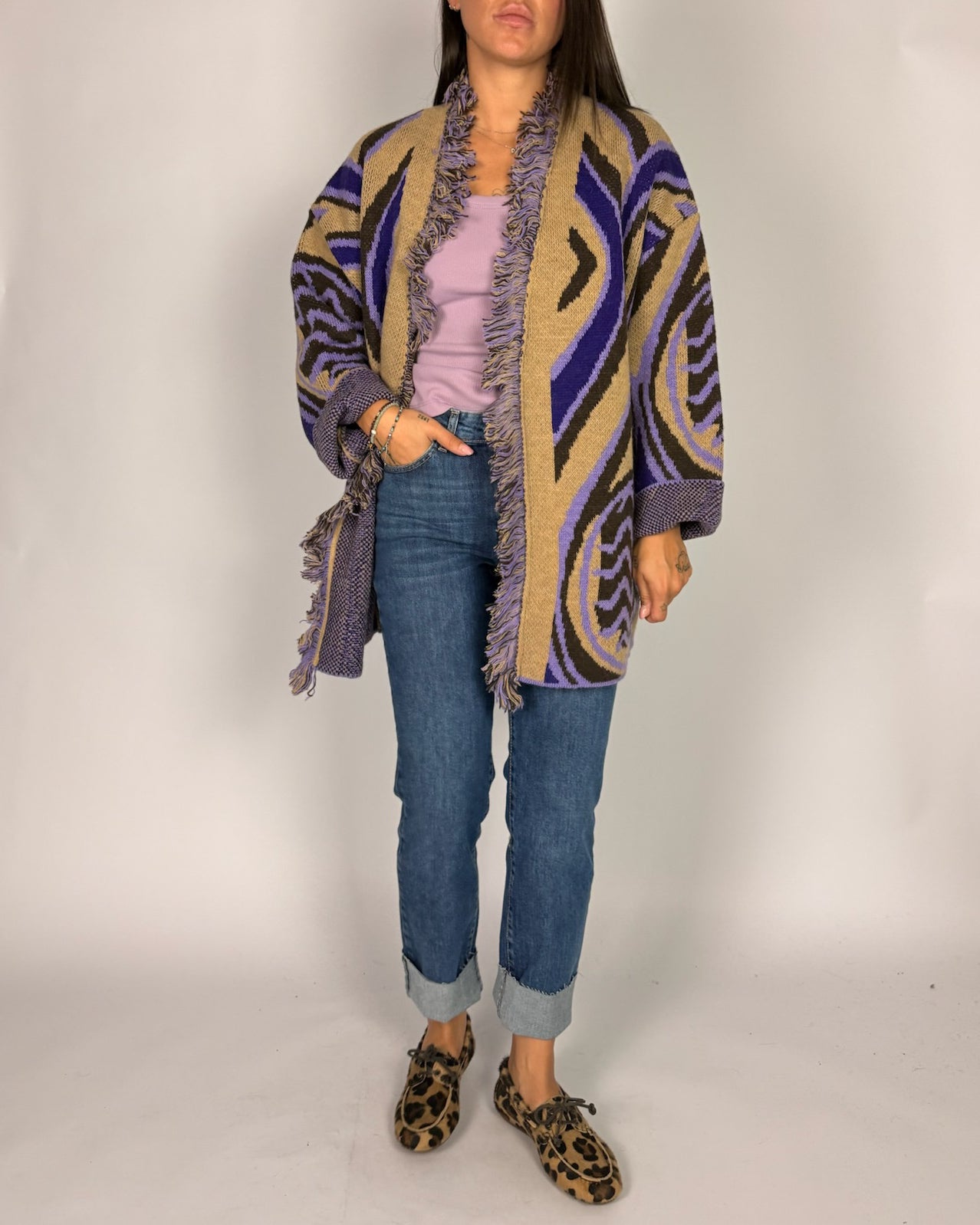 Cardigan Fantasia Tensionein Donna Art. W6HMG70A400