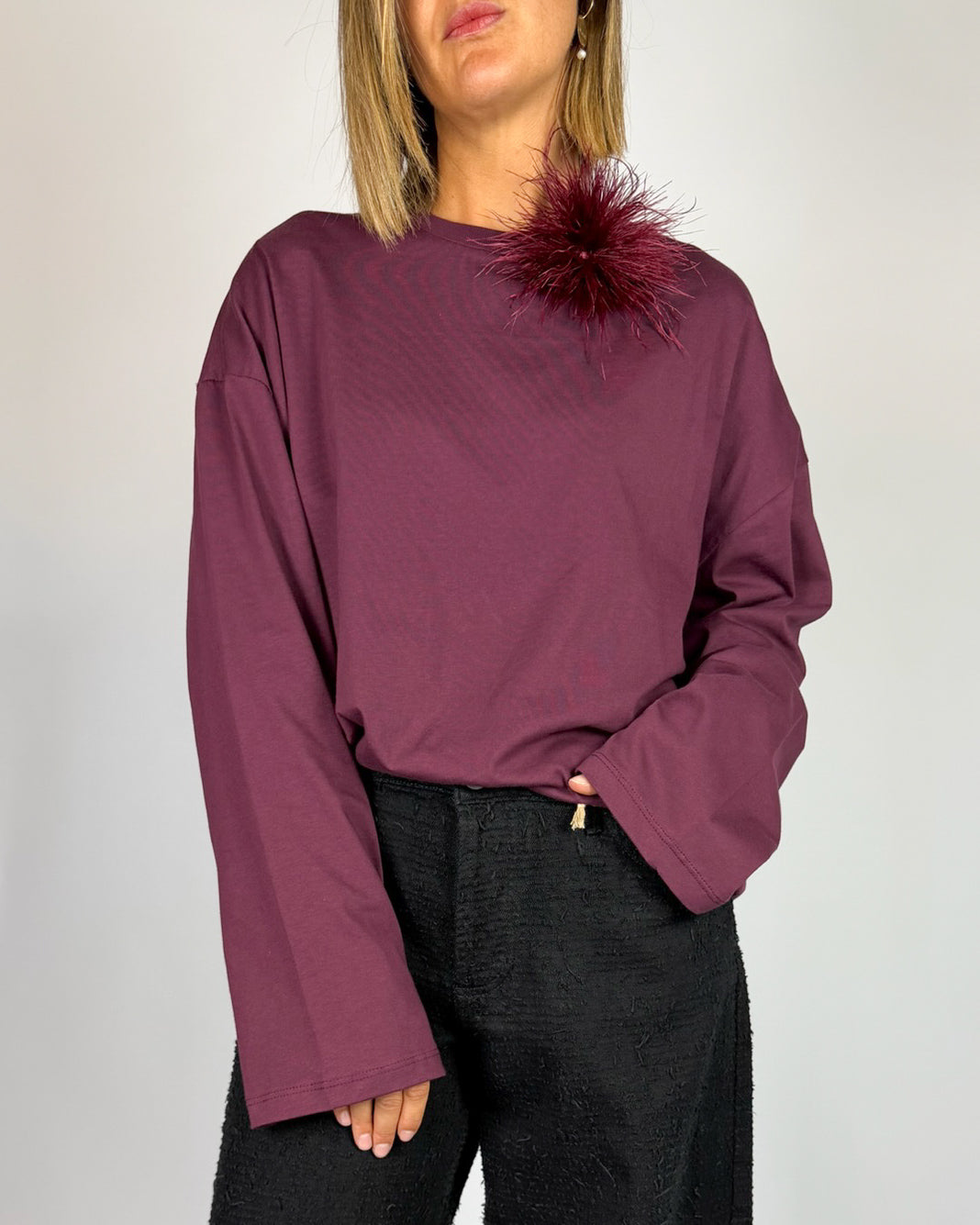 T-shirt Manica Lunga Lumina Donna Art. LD6024
