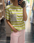 T-shirt Riga Taschino Paillettes Dixie Donna Art. T262A156