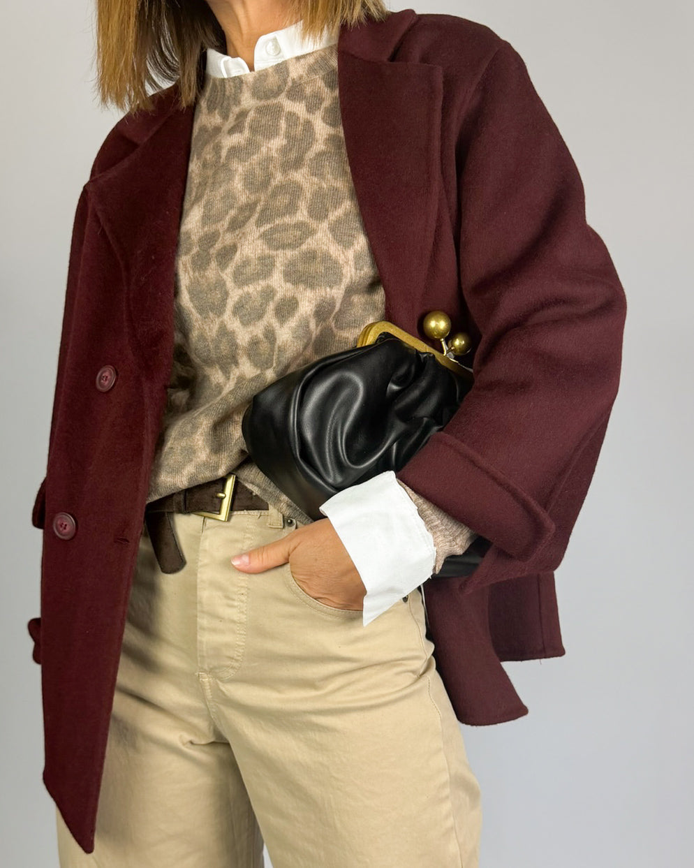 Cappotto DoppioPetto Corto Susy Mix Donna Art. PP408CA02