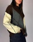 Maglia Cozy Rombii Donna Only Art. 15382139